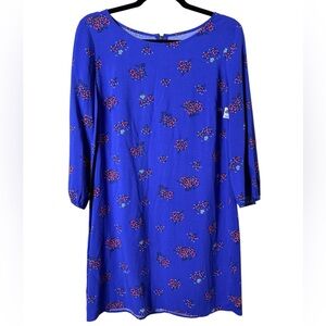 Old Navy Small Vivid Blue Floral Dress